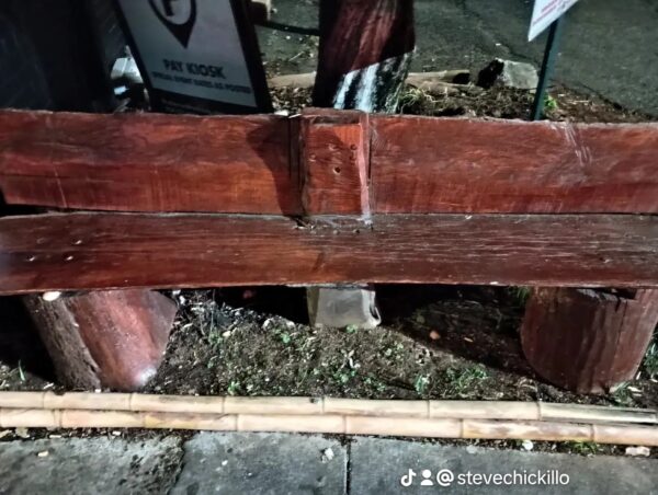 Red oak Noda Bench for sale