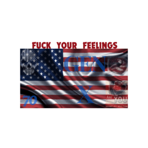 Gen X Sticker
